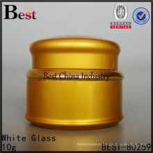 10г баночка алюминиевая косметическая, Золотая металлическая кремовый косметические банку контейнер крышкой, оптовая , 2 образец бесплатно , в Китае